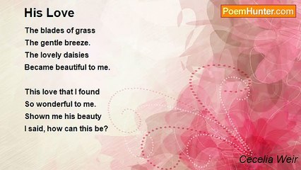 Cecelia Weir - His Love