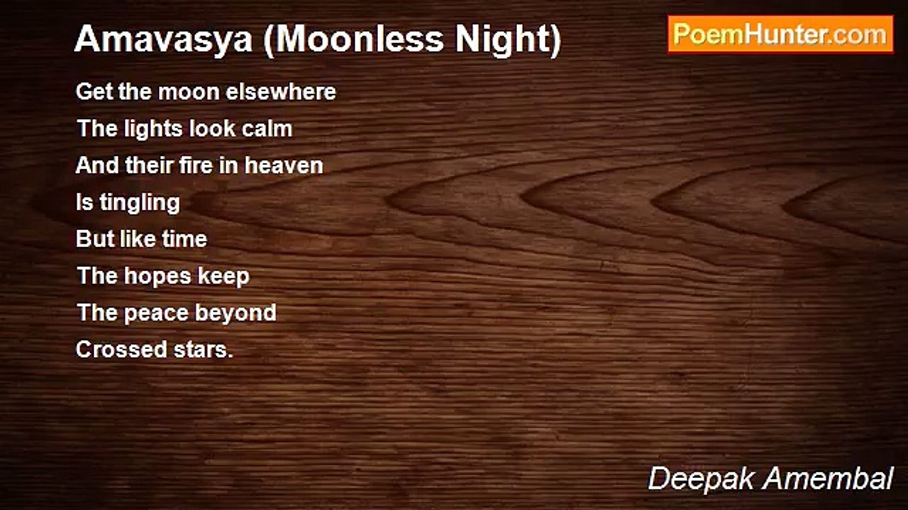 Deepak Amembal - Amavasya (Moonless Night)