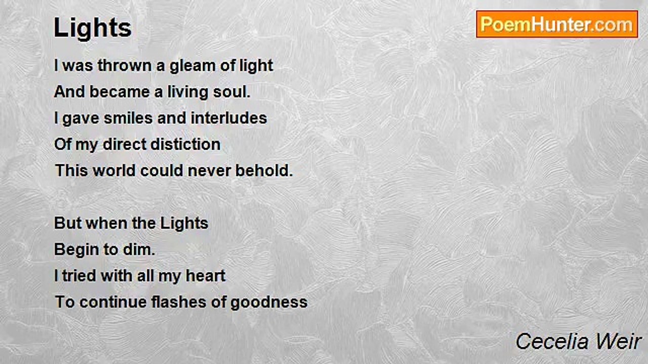 Cecelia Weir - Lights
