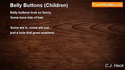 C.J. Heck - Belly Buttons (Children)
