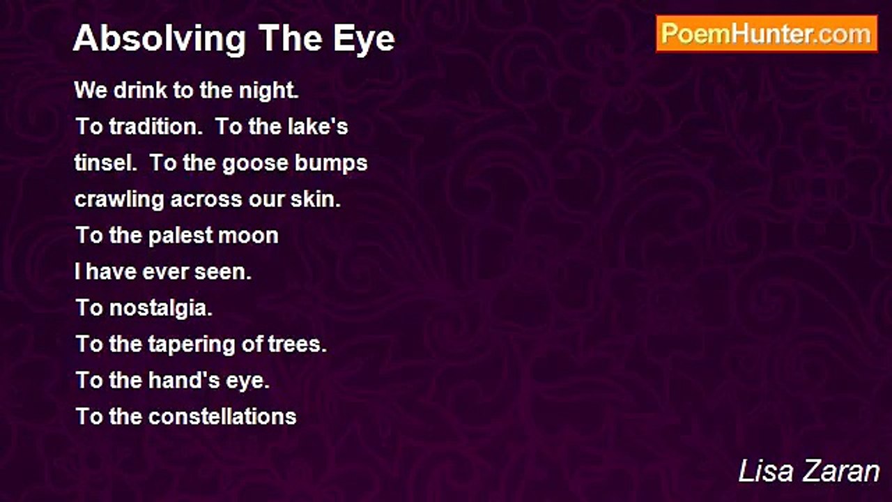 Lisa Zaran - Absolving The Eye