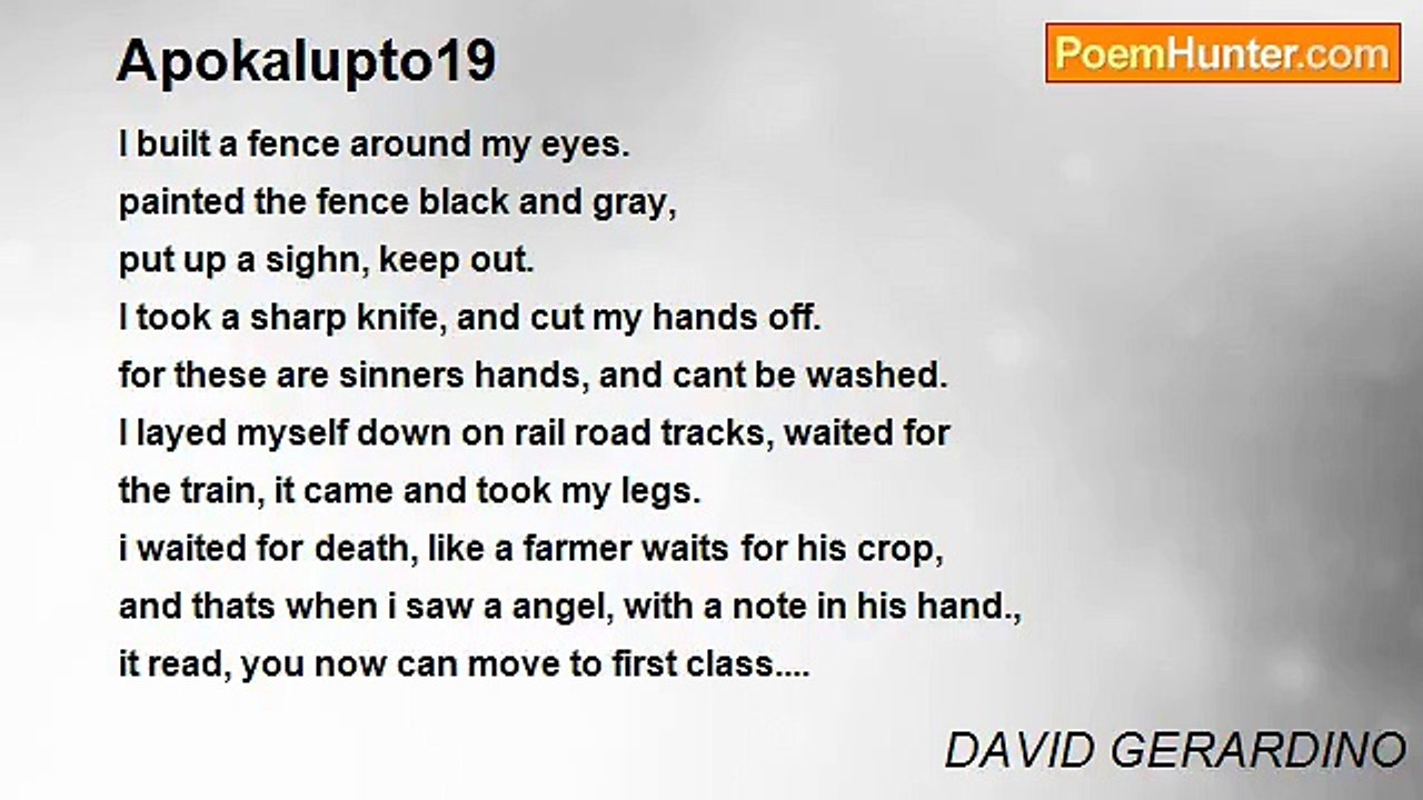 DAVID GERARDINO - Apokalupto19