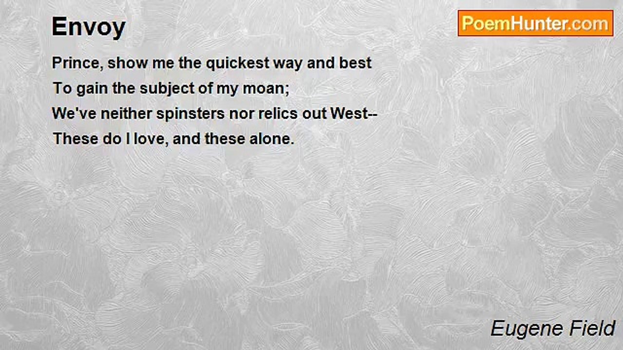 Eugene Field - Envoy