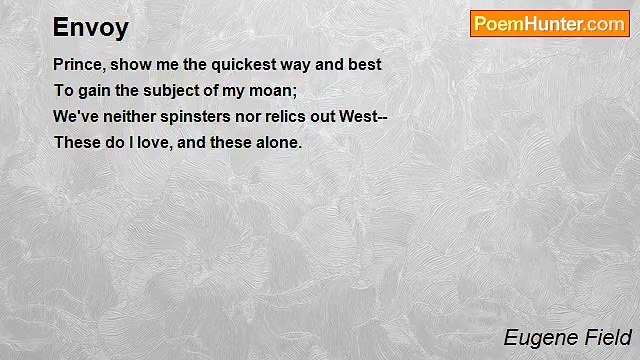 Eugene Field - Envoy