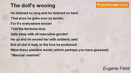 Eugene Field - The doll's wooing