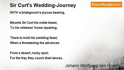 Johann Wolfgang von Goethe - Sir Curt's Wedding-Journey