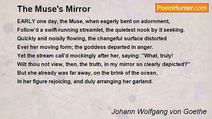 Johann Wolfgang von Goethe - The Muse's Mirror