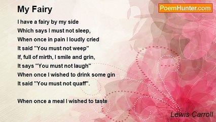 Lewis Carroll - My Fairy