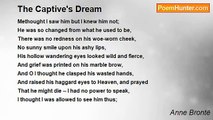 Anne Brontë - The Captive's Dream