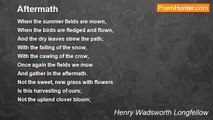 Henry Wadsworth Longfellow - Aftermath