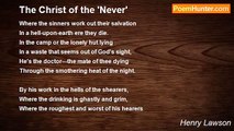 Henry Lawson - The Christ of the 'Never'