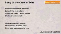 Louisa Stuart Costello - Song of the Crew of Diaz