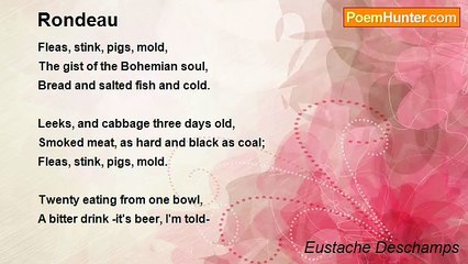 Eustache Deschamps - Rondeau
