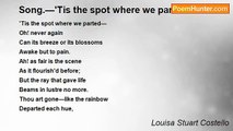 Louisa Stuart Costello - Song.—'Tis the spot where we parted