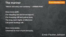 Emily Pauline Johnson - The mariner