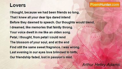 Arthur Henry Adams - Lovers