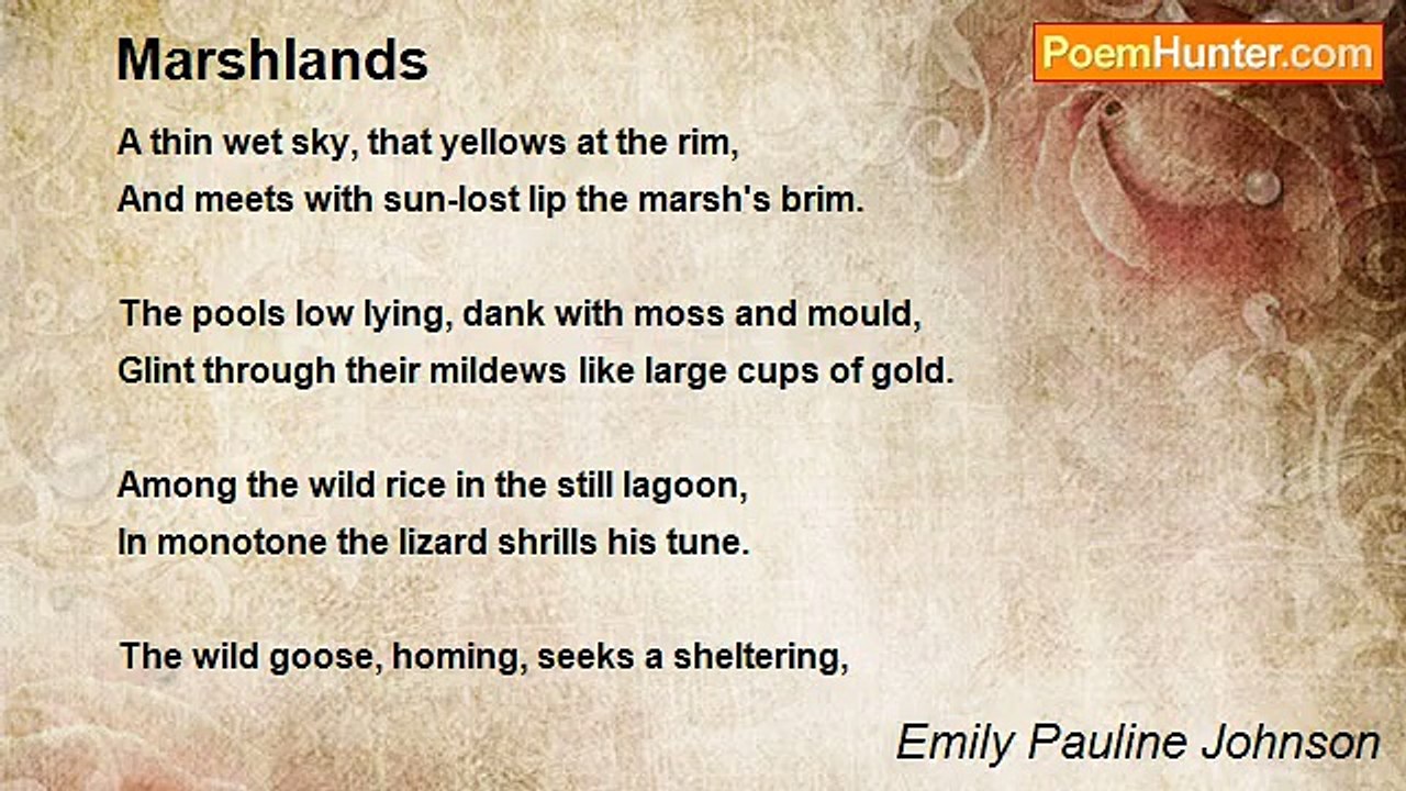 Emily Pauline Johnson - Marshlands