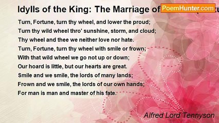 Alfred Lord Tennyson - Idylls of the King: The Marriage of Geraint (Fortune, Turn