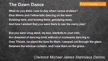 Clarence Michael James Stanislaus Dennis - The Dawn Dance