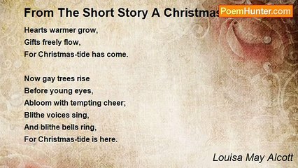 Louisa May Alcott - From The Short Story A Christmas Dream, And How It Came True