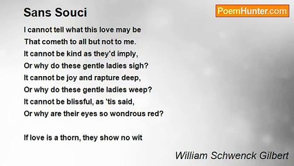 William Schwenck Gilbert - Sans Souci