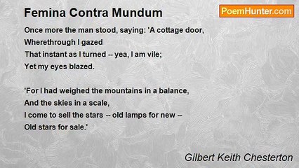 Gilbert Keith Chesterton - Femina Contra Mundum