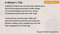 David Herbert Lawrence - A Winter's Tale