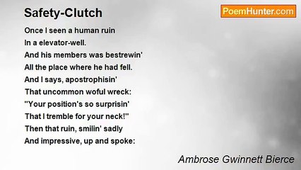 Ambrose Gwinnett Bierce - Safety-Clutch