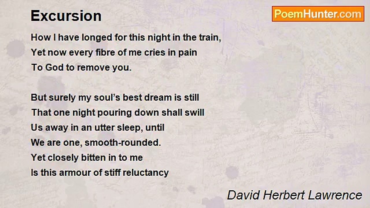 David Herbert Lawrence - Excursion