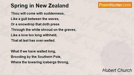 Hubert Church - Spring in New Zealand