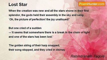 Rabindranath Tagore - Lost Star