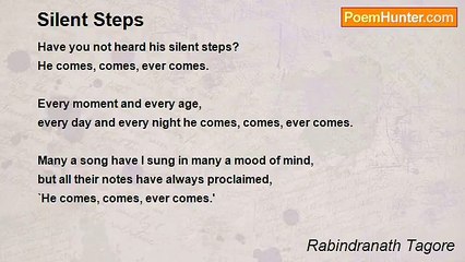 Rabindranath Tagore - Silent Steps