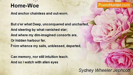 Sydney Wheeler Jephcott - Home-Woe