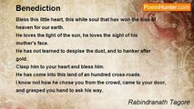 Rabindranath Tagore - Benediction