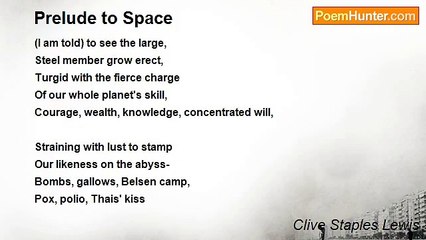 Clive Staples Lewis - Prelude to Space