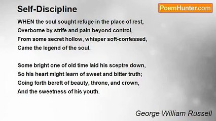 George William Russell - Self-Discipline