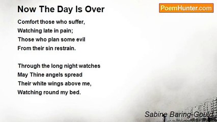 Sabine Baring-Gould - Now The Day Is Over