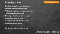 Andrew Barton Paterson - Brumby's Run