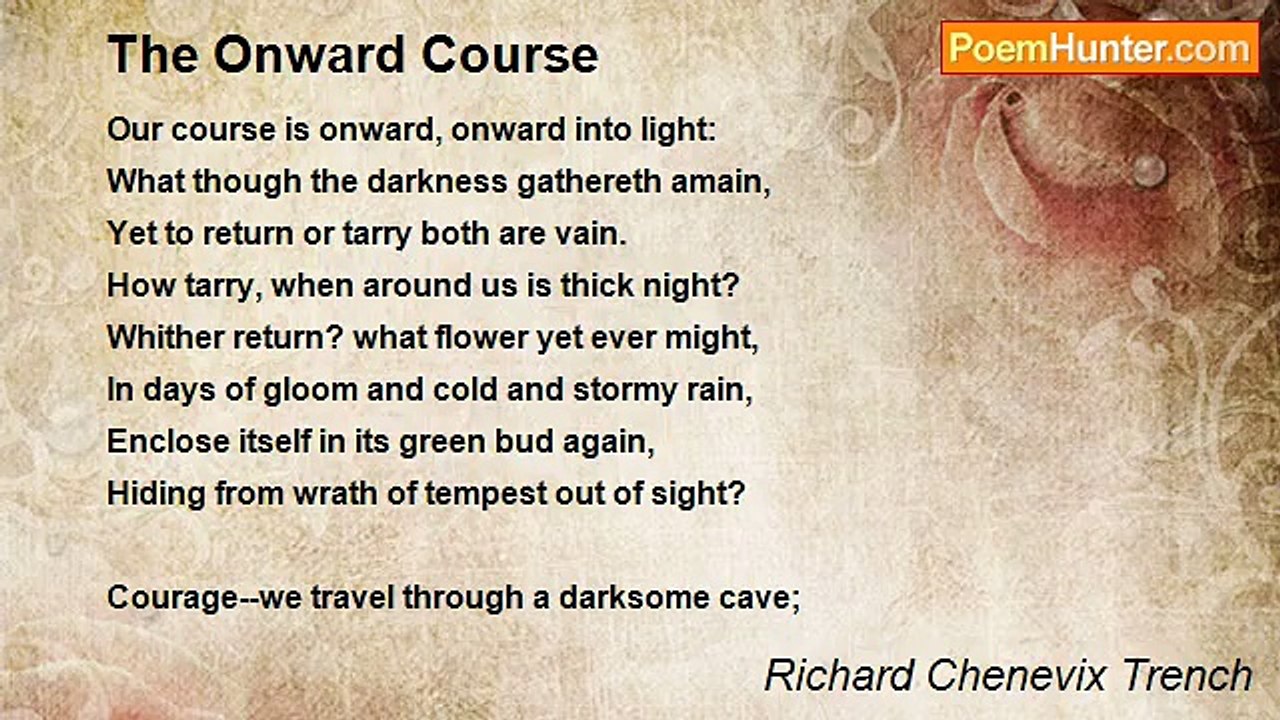 Richard Chenevix Trench - The Onward Course