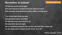 Alice Guerin Crist - November in Ireland