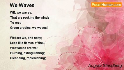 August Strindberg - We Waves