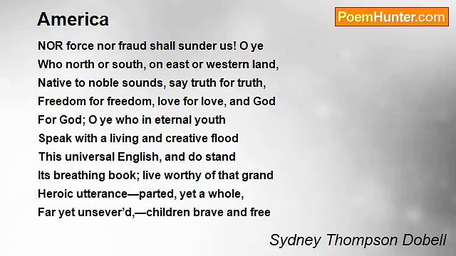 Sydney Thompson Dobell - America