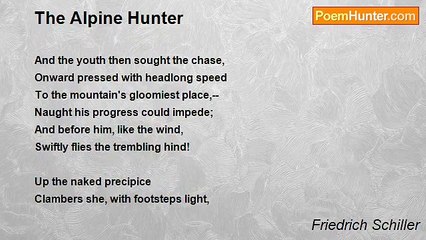 Friedrich Schiller - The Alpine Hunter