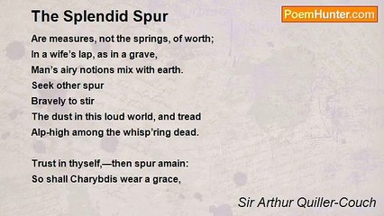 Sir Arthur Quiller-Couch - The Splendid Spur