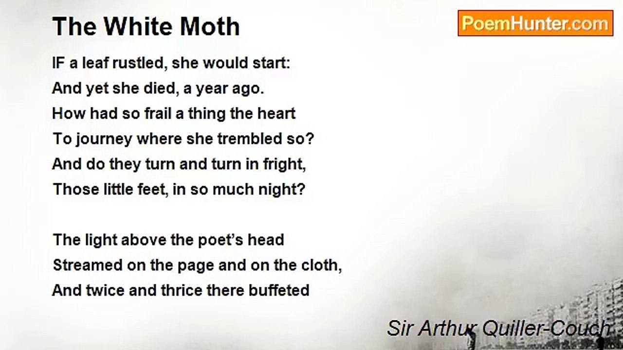 Sir Arthur Quiller-Couch - The White Moth