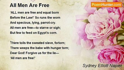 Sydney Elliott Napier - All Men Are Free