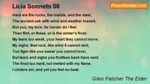 Giles Fletcher The Elder - Licia Sonnets 08