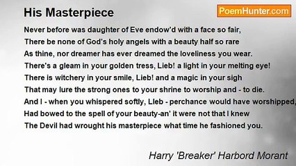 Harry 'Breaker' Harbord Morant - His Masterpiece
