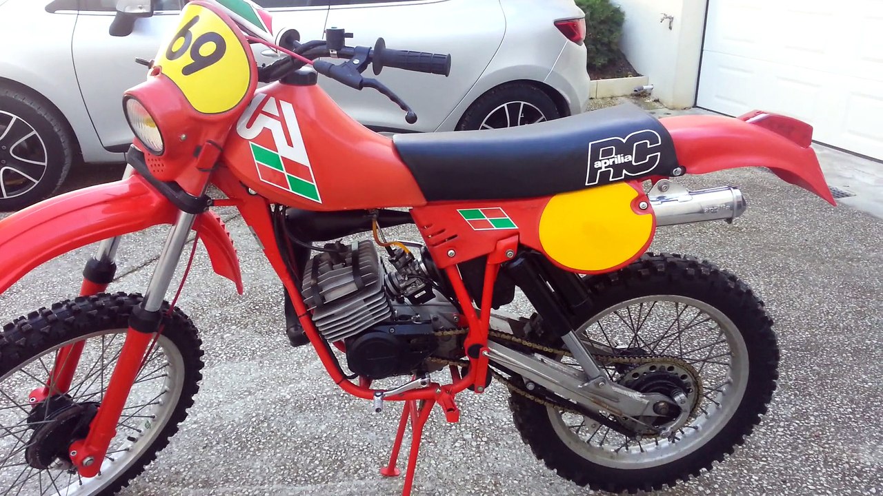 pot Sem sur Aprilia 80 RC 1981