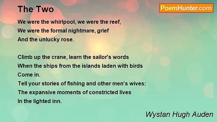 Wystan Hugh Auden - The Two